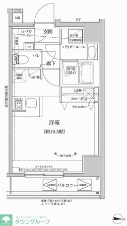 RELUXIA本所吾妻橋IIIの物件間取画像